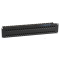 48 Ports Cat6 Unshielded Feed Through Patch Panel 2U