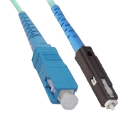 SC-MU Simplex 10G OM4 50/125 Multimode Fiber Patch Cable