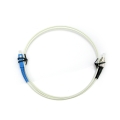 SM 9/125 Simplex Fiber Patch Cable FTTH Indoor Cable FRP G652D PVC