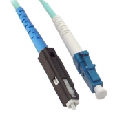 LC-MU Simplex 10G OM4 50/125 Multimode Fiber Patch Cable