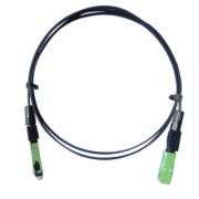 SM 9/125 Duplex Fiber Patch Cable FTTH Drop Cable FRP G520D PVC
