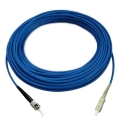 SC/UPC to ST/UPC Simplex Singlemode 9/125 Armored Patch Cable