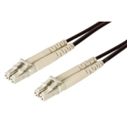 1M Military Grade OM1 62.5/125 50/125 Duplex LC Fiber Optic Patch Cables