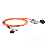 Customized 40GBASE QSFP+ to 4SFP+ Breakout Active Optical Cable