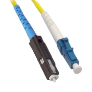 LC-MU Simplex 9/125 Single-mode Fiber Patch Cable