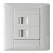 TCL Legrand 2xRJ45 Socket Outlet Wall Face Plate 86 Type K4 Series