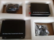 Mini 1 channel Unidirectional HD-SDI over Optical Fiber Transmitter and Receiver Set