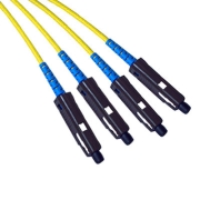 MU/UPC-MU/UPC Plenum(OFNP) Duplex 9/125 Single-mode Fiber Patch Cable