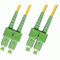 SC-SC Plenum Duplex 9/125 Single-mode Fiber Patch Cable