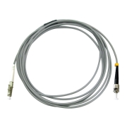 ST/UPC to LC/UPC Simplex Multimode 50/125 OM2 Armored Patch Cable