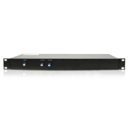 2 channels Simplex, 100GHz, DWDM Mux Only, 1RU Rack Mount Chassis