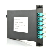 24 Fibers Multi-mode 10G OM3 LC 24 Strands MPO LGX Cassette