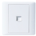 1xRJ45 Socket Outlet Wall Panel Face Plate 86 Type