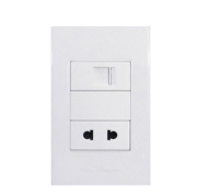 TCL Legrand 1x2Port+1xRJ45 Socket Outlet Wall Face Plate 120 Type 60 Series