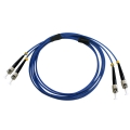 ST/UPC to ST/UPC Duplex Singlemode 9/125 Armored Patch Cable