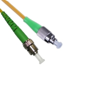 FC/APC to ST/APC Singlemode 9/125 Simplex Fiber Patch Cable