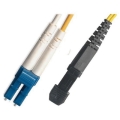 LC/APC to MTRJ/UPC Plenum Duplex 9/125 Single-mode Fiber Patch Cable