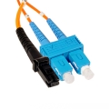 SC/UPC-MTRJ/UPC Duplex Multimode 100/140um 3.0mm Fiber Patch Cable