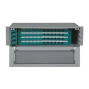 36 Fibers ST 3U Rack Mount Optic Distribution Frame with pigtails and adapters FITB-ODF-B-36