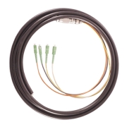 4 Fibers Singlemode Waterproof Pigtail Distribution Cable WPC