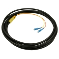 Duplex Multimode 62.5/125 FC/SC/ST/LC Waterproof Fiber Pigtail