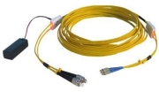 FC-ST Duplex Single-mode (9/125) Tracer fiber patch cord