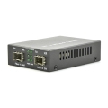 10/100/1000M 1SFP+1SFP Ports Ethernet Fiber Media Converter