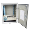 Max. 144 Fiber Fusion Splices 201SS Fiber Optic Cross Connection Cabinet Wall Mount for Outdoor & Indoor