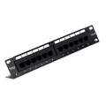 12 Ports Cat6 Patch Panel for Networking 1U