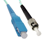 SC-ST Simplex 10G OM4 50/125 Multimode Fiber Patch Cable