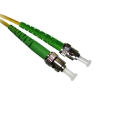 ST/APC to ST/APC Singlemode 9/125 Simplex Fiber Patch Cable