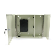 24 Ports Fiber Terminal Box As distribution box Indoor Wall Mountable with Steel Fixed Strip