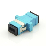 SC/UPC to SC/UPC 10G OM3 Simplex Plastic Fiber Adapter