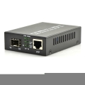 10/100/1000M 1SFP+1RJ45 Ports Ethernet Fiber Media Converter