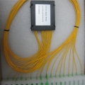 2x8 Fiber PLC Splitter with Plastic ABS Box Package