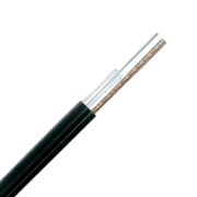 2 Fibers Single-mode PVC Single-Jacket with Metal Strength Member FTTH Drop Cable