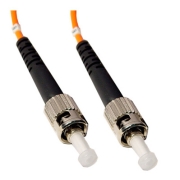 ST-ST Simplex OM2 50/125 Multimode Fiber Patch Cable