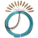 12-fiber 0.9mm 50/125 10G OM4 Multimode LC/SC/...