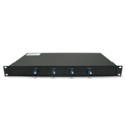 1 channel Simplex,DWDM OADM Optical Add/Drop Multiplexer, East-or-West, 1RU Rack Mount Chassis