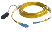 FC-SC Duplex Single-mode (9/125) Tracer fiber patch cord