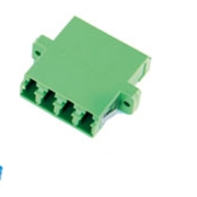 LC/APC to LC/APC Singlemode Duplex Quad Plastic Fiber Adapter