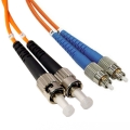 FC-ST Plenum Duplex 50/125 Multi-mode Fiber Patch Cable