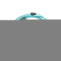 ST-ST Duplex 10G OM4 50/125 Multimode Armored Fiber Patch Cable