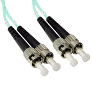 ST-ST Plenum(OFNP) Duplex 10G OM3 50/125 Multi-mode Fiber Patch Cable