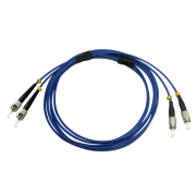 FC/UPC to ST/UPC Duplex Singlemode 9/125 Armored Patch Cable