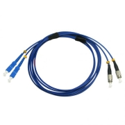 FC/UPC to SC/UPC Duplex Singlemode 9/125 Armored Patch Cable