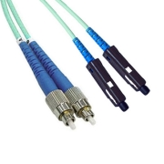 FC-MU Plenum(OFNP) Duplex 10G OM3 50/125 Multi-mode Fiber Patch Cable