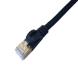 Category 7 Cat7 Network Patch Cable Flat 3m Bl...