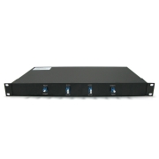 1 channel Simplex,DWDM OADM Optical Add/Drop Multiplexer, East-and-West, 1RU Rack Mount Chassis