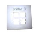 SYSTIMAX 86 Type 4 Port Faceplate